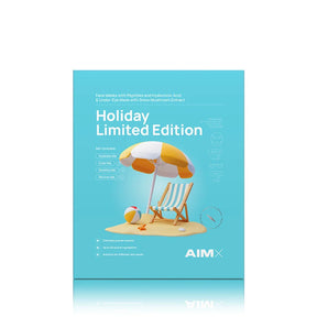 Lakštinių kaukių rinkinys "Holiday Limited Edition", AIMX, 4vnt.