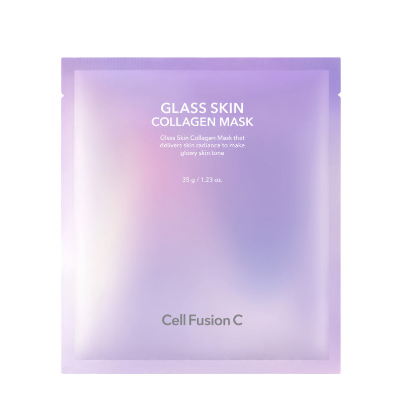 Skaistinanti hidrogelinė kaukė su kolagenu „Glass Skin Collagen Mask“ | Cell Fusion C
