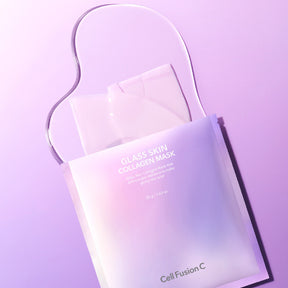Skaistinanti hidrogelinė kaukė su kolagenu „Glass Skin Collagen Mask“ | Cell Fusion C