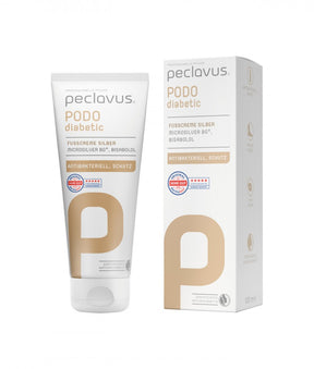 PODOdiabetic PĖDŲ KREMAS SU SIDABRU 100 ML